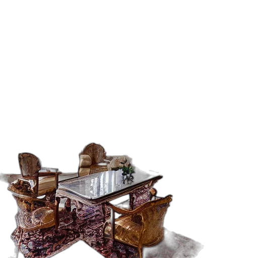 furniture, food, crown, jewelry, concept art, watercolor, 3d render, photorealistic transparent PNG cut-out