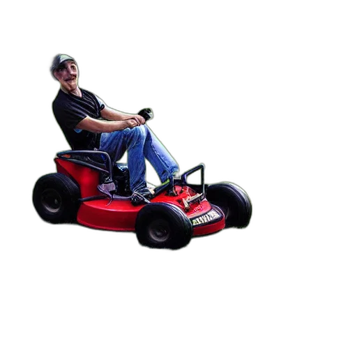 car, robot, 3d render, photorealistic, tony, hawk, pro, lawn transparent PNG cut-out