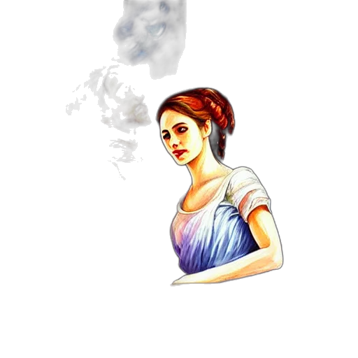 dress, jewelry, staff, crown, pixel art, concept art, fantasy art, watercolor transparent PNG cut-out