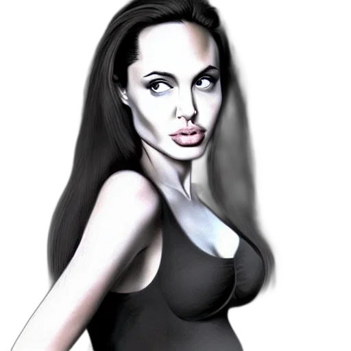 dress, face, photorealistic, cartoon transparent PNG cut-out
