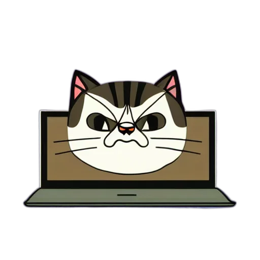 staff, animal, cartoon, pixel art transparent PNG cut-out