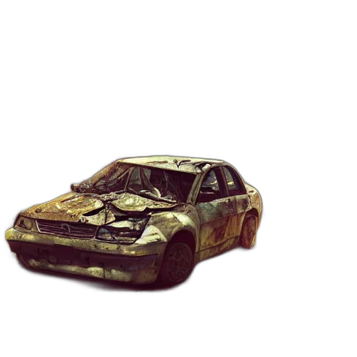 car, weapon, robot, bottle, 3d render, concept art, photorealistic, pixel art transparent PNG cut-out