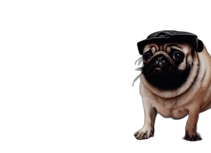 animal, hat, creature, face transparent PNG cut-out