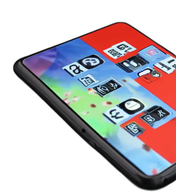 3d render, concept art, photorealistic, product, photo, smartphone, design, nintendo transparent PNG cut-out