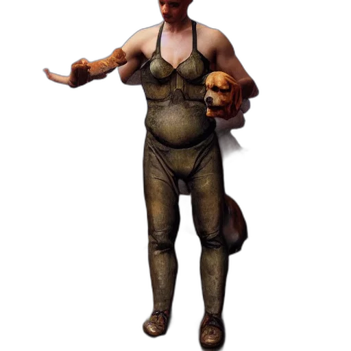 staff, mask, creature, weapon transparent PNG cut-out