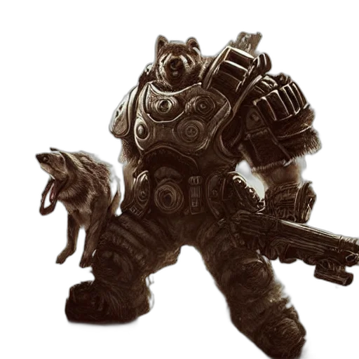 weapon, creature, robot, animal transparent PNG cut-out