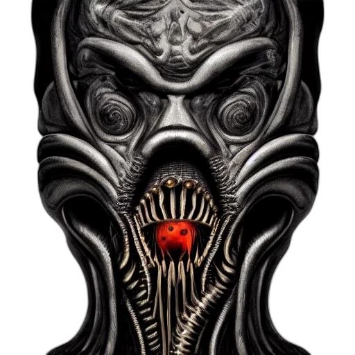 mask, face, creature, crown, concept art, comic book art, 3d render, fantasy art transparent PNG cut-out