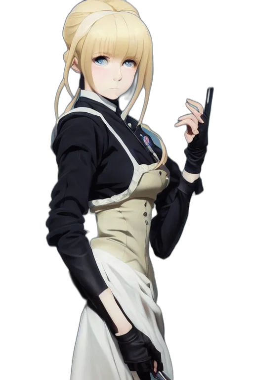 staff, weapon, jacket, dress transparent PNG cut-out