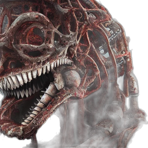 mask, face, creature, robot, concept art, 3d render, photorealistic, close transparent PNG cut-out