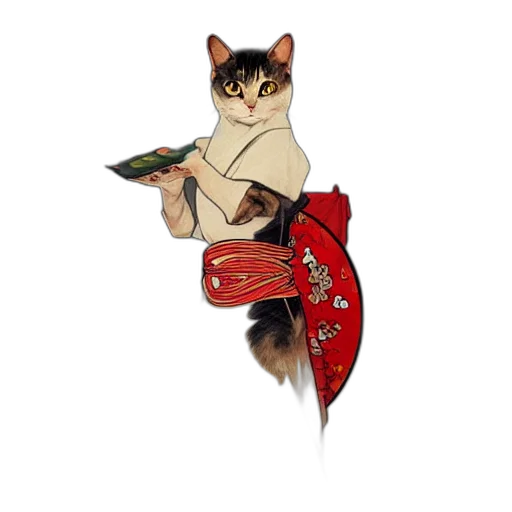 staff, animal, umbrella, fantasy art transparent PNG cut-out
