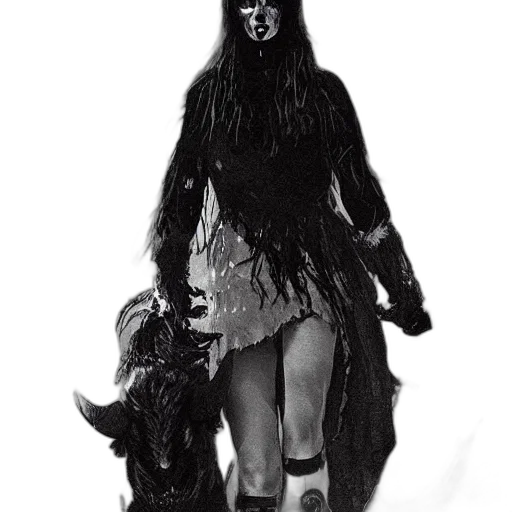 creature, animal, mask, dress, concept art, fantasy art, comic book art, full transparent PNG cut-out