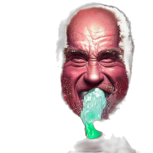 face, creature, mask, staff transparent PNG cut-out