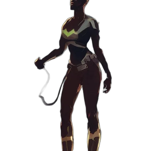 staff, robot, weapon, creature transparent PNG cut-out