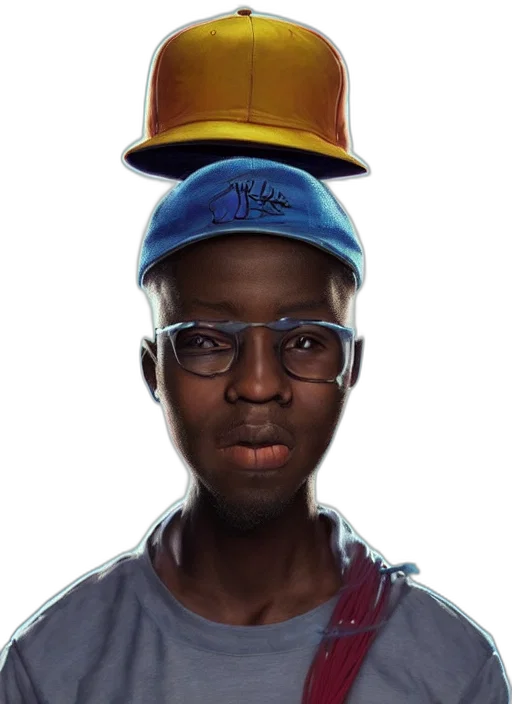 crown, hat, face, staff, photorealistic, concept art, cartoon, fantasy art transparent PNG cut-out