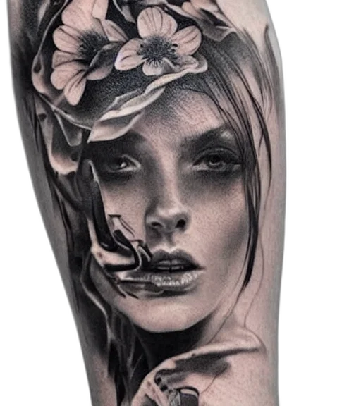 face, jewelry, photorealistic, fantasy art, pencil sketch, concept art, beautiful, tattoo transparent PNG cut-out
