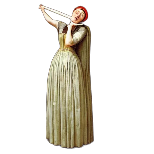 dress, staff, sword, hat, oil painting, concept art, photorealistic, forest transparent PNG cut-out