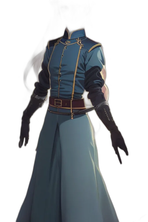 staff, jacket, sword, mask transparent PNG cut-out
