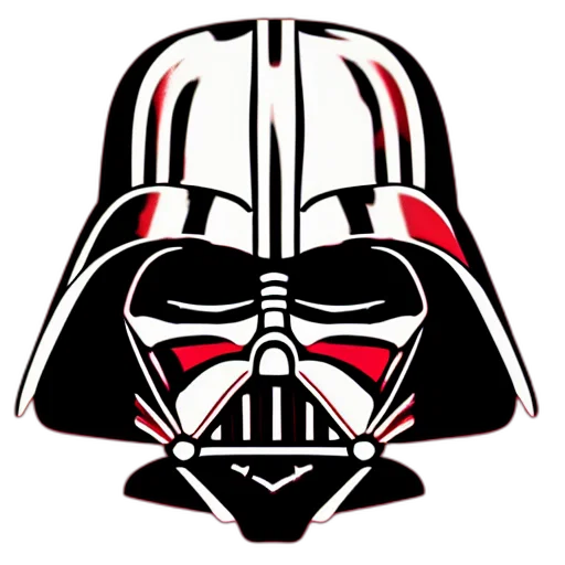 mask, face, staff, comic book art transparent PNG cut-out
