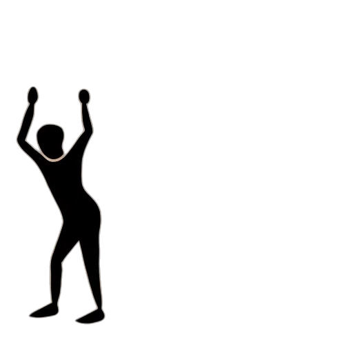 staff, robot, animal, pixel art, 3d render, concept art, monochrome, four transparent PNG cut-out