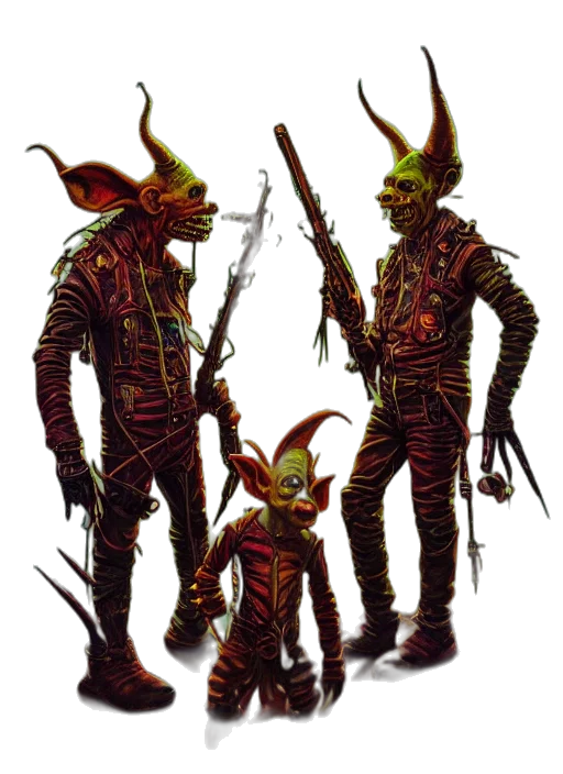 staff, creature, concept art, fantasy art transparent PNG cut-out