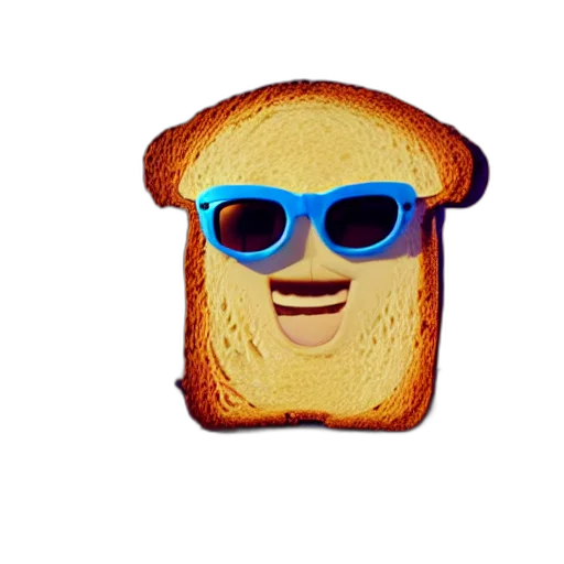 food, face, mask, animal, pixel art, vaporwave, 3d render, cute transparent PNG cut-out