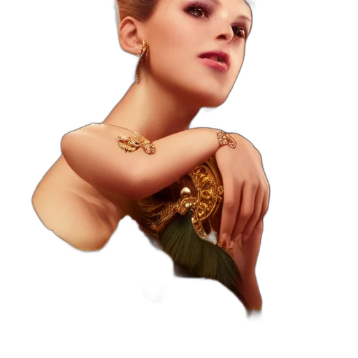 jewelry, crown, face, dress transparent PNG cut-out