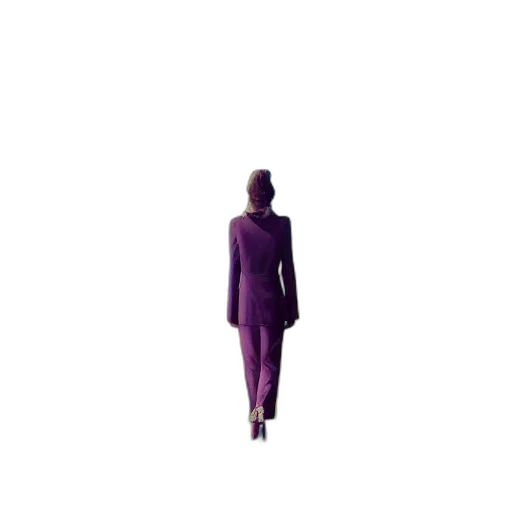 dress, jacket, staff, robot, concept art, pixel art, 3d render, vaporwave transparent PNG cut-out