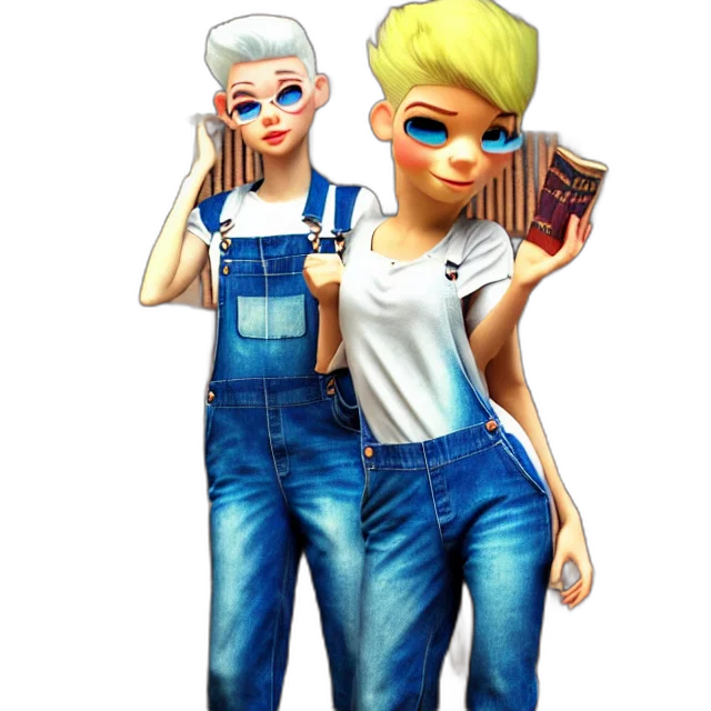 concept art, 3d render, cartoon, photorealistic, full, body, pose, beautiful transparent PNG cut-out