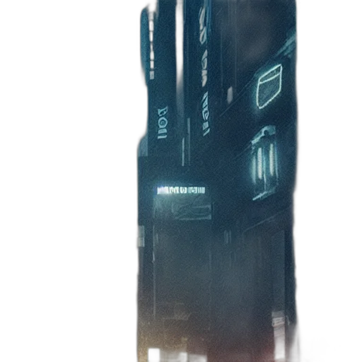 bottle, weapon, robot, staff, cyberpunk, 3d render, concept art, photorealistic transparent PNG cut-out