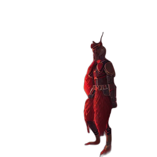 dragon, creature, staff, animal transparent PNG cut-out
