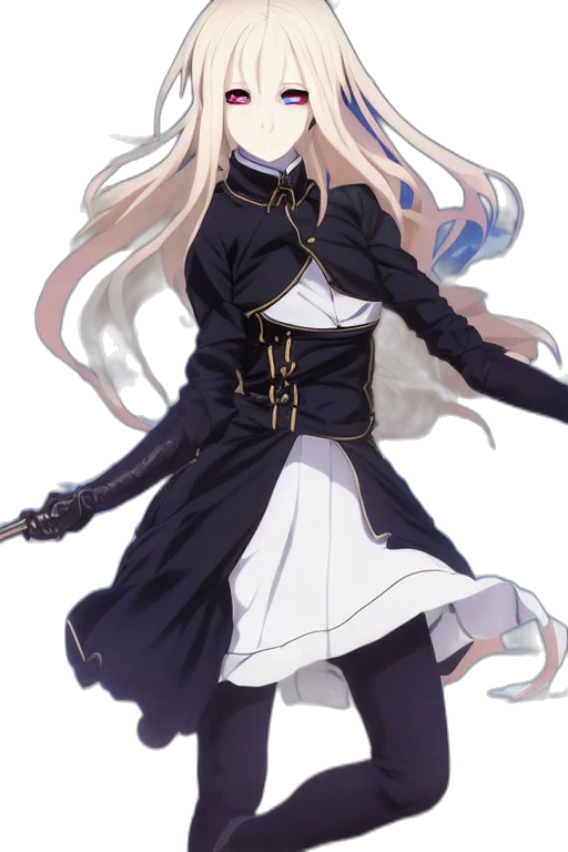 dress, staff, sword, jacket transparent PNG cut-out