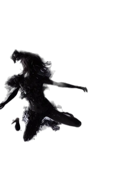 creature, hair, dress, dragon, concept art, 3d render, photorealistic, dramatic transparent PNG cut-out