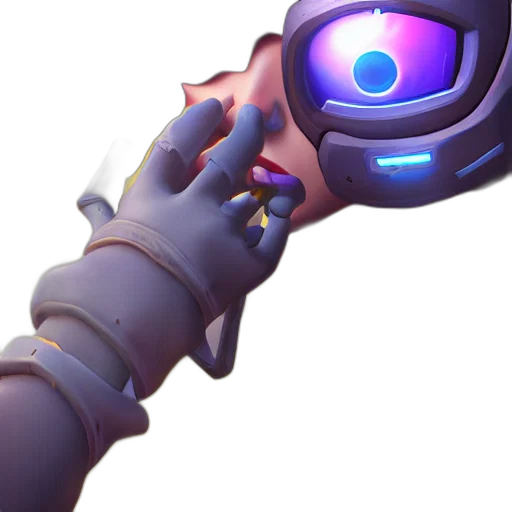 weapon, robot, sword, staff transparent PNG cut-out