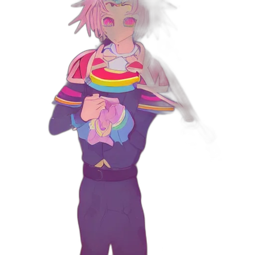 jacket, staff, umbrella, weapon transparent PNG cut-out