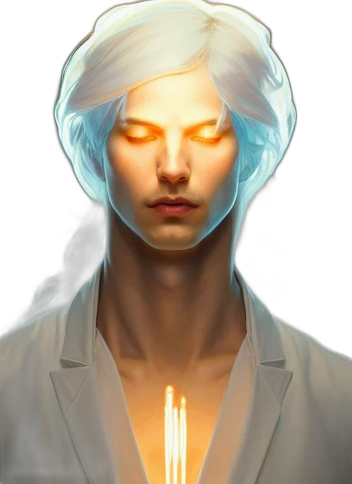 face, mask, jacket, robot transparent PNG cut-out