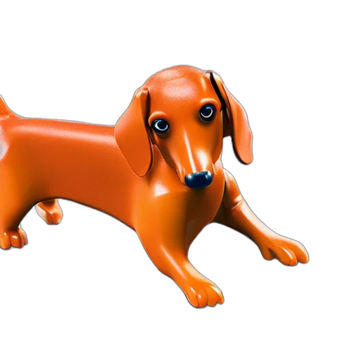 animal, creature, 3d render, photorealistic, concept art, epic, professional, dachshund transparent PNG cut-out