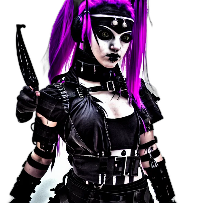 weapon, staff, cyberpunk, concept art transparent PNG cut-out