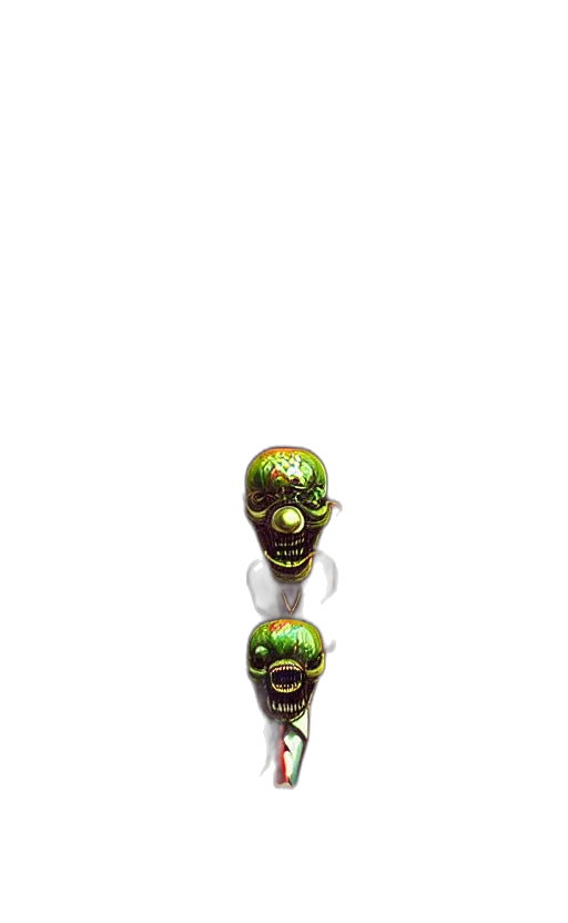staff, creature, jewelry, mask transparent PNG cut-out