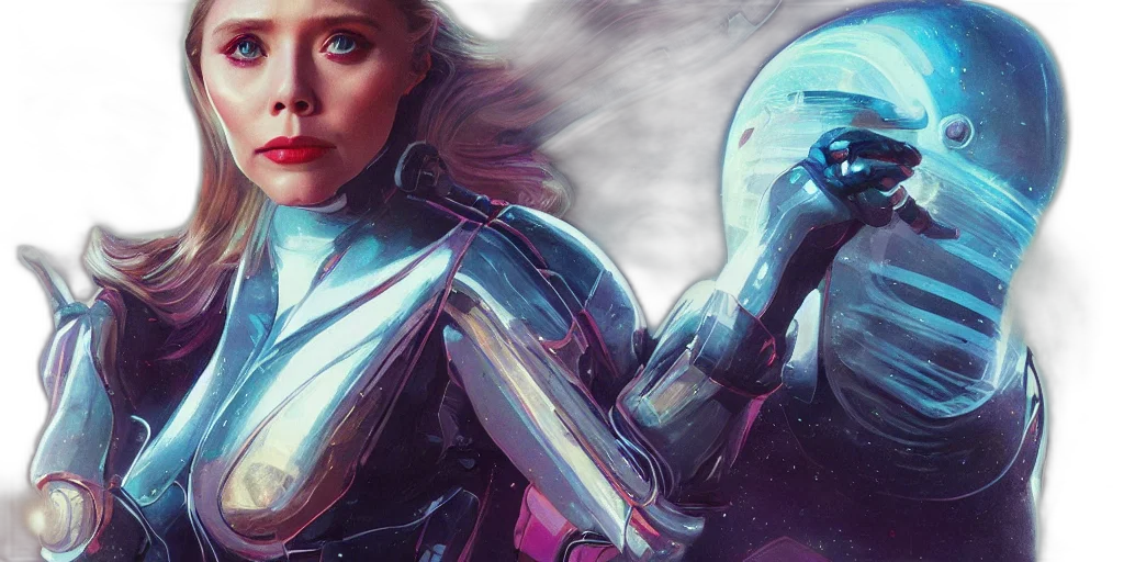 robot, concept art, comic book art, cyberpunk transparent PNG cut-out