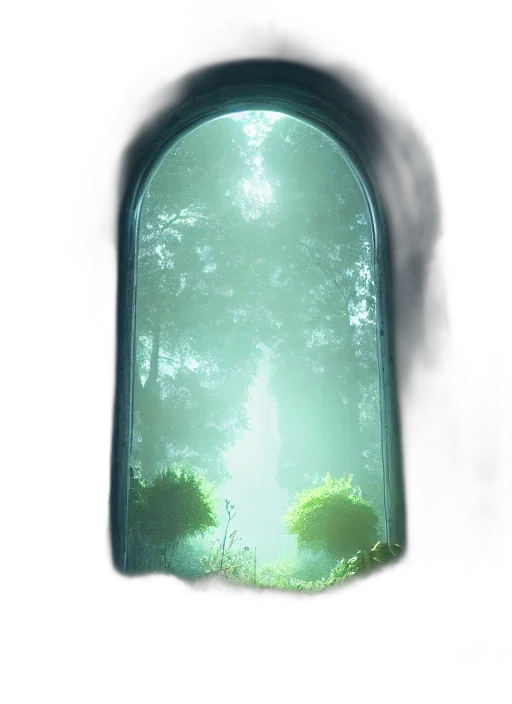 bottle, dress, creature, crown, concept art, fantasy art, photorealistic, 3d render transparent PNG cut-out