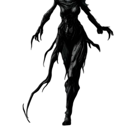 creature, dress, staff, mask, concept art, comic book art, fantasy art, pixel art transparent PNG cut-out