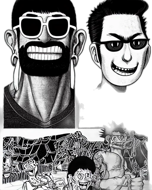 mask, face, creature, comic book art transparent PNG cut-out