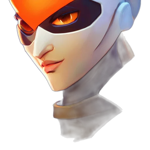 mask, face, robot, concept art transparent PNG cut-out