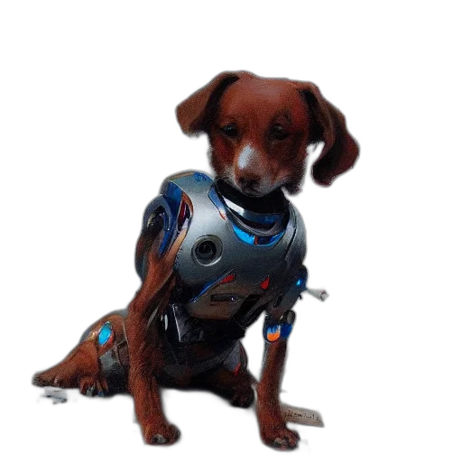 robot, animal, staff, creature transparent PNG cut-out