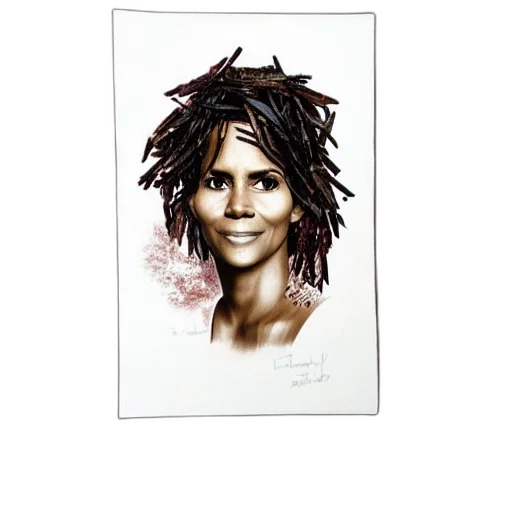 hair, face, photorealistic, watercolor transparent PNG cut-out