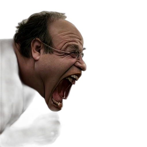 face, mask, creature, staff transparent PNG cut-out