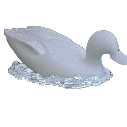 hat, mask, animal, crown, 3d render, photorealistic, underwater, duck transparent PNG cut-out