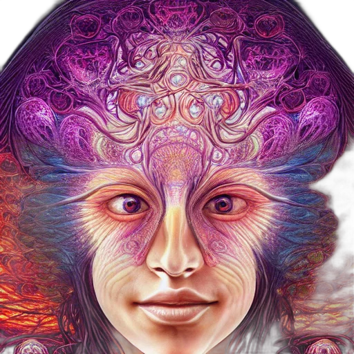 face, mask, crown, hair, fantasy art, concept art, photorealistic, oil painting transparent PNG cut-out