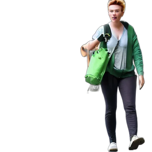 jacket, shoes, bottle, staff transparent PNG cut-out