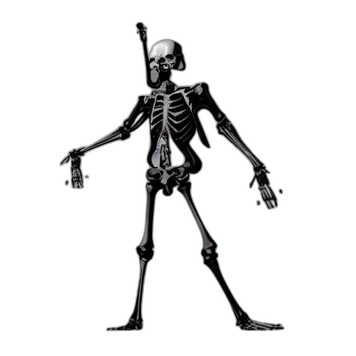 robot, staff, animal, creature, concept art, 3d render, pixel art, cartoon transparent PNG cut-out